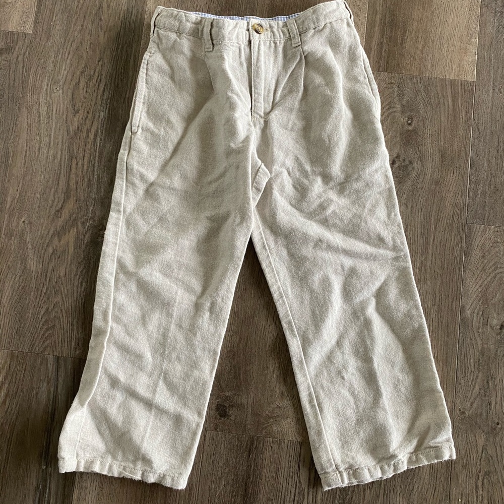Talbots Kids Boys Linen Pants 5